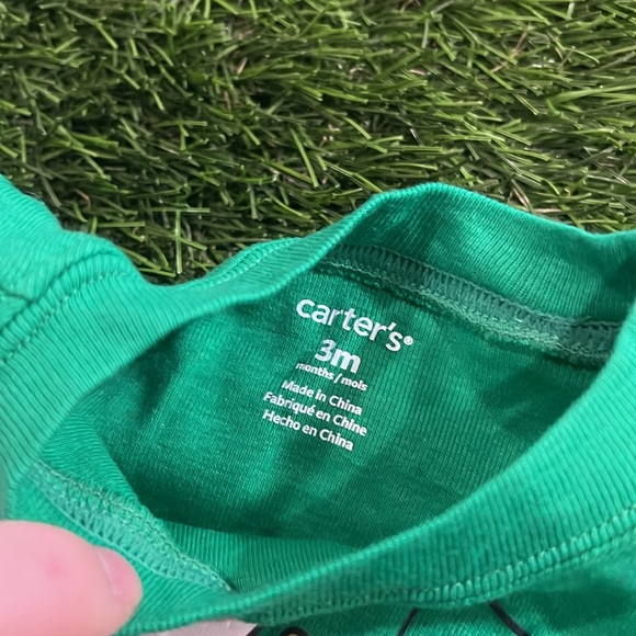 Carter’s Infant Bodysuit- St Patrick’s Day/Leprechaun - Picture 3 of 3